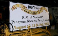 100 Year Celebration Sign