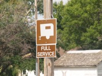 Campground Sign