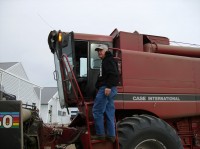 One of the volunteers