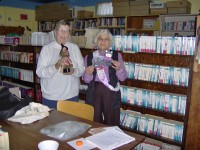 HPIM0322 Ginny & Loretta win Oct Contest