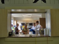 Volunteers Preparing Breakfast