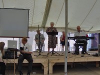 Clara White Singing a Hymn