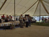 Chuck presenting Century Farm Award