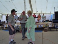 Chuck presenting Century Farm Award