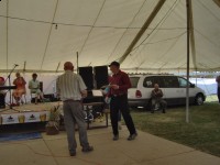 Chuck presenting Century Farm Award