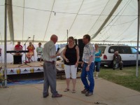 Chuck presenting Century Farm Award