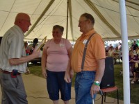 Chuck presenting Century Farm Award