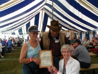 Chuck presenting Century Farm Award