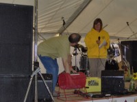Jim Pangman Making Draw for TV