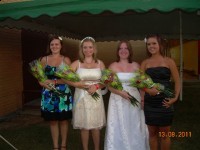100 Year Celebration Queen, Christie Jesse, & Princesses